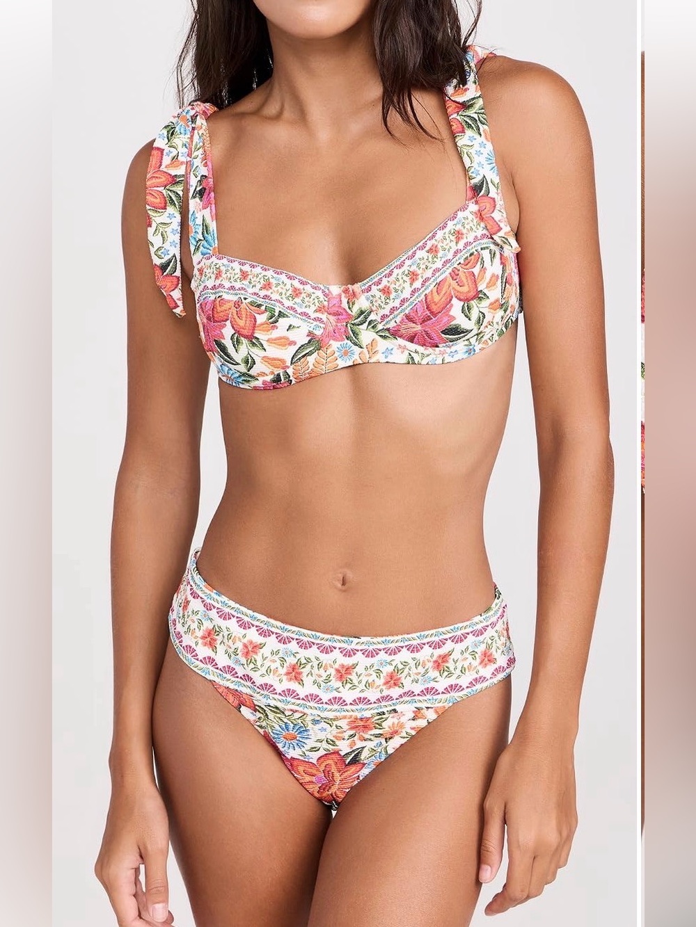Farm Rio Bloom Garden Underwire Bikini Top & Bottoms